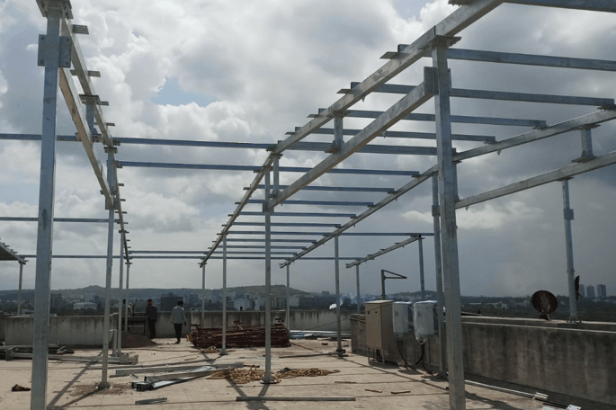 Rooftop space for Cantin/Utility Area